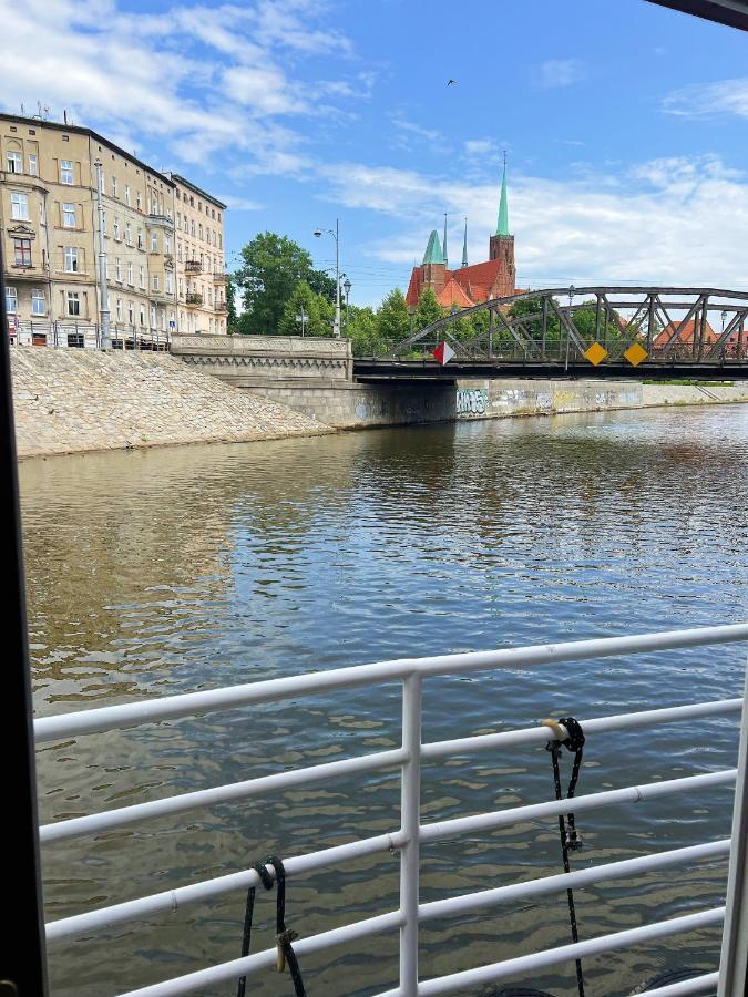 Great Polonia River Boat Apartments Вроцлав Екстер'єр фото